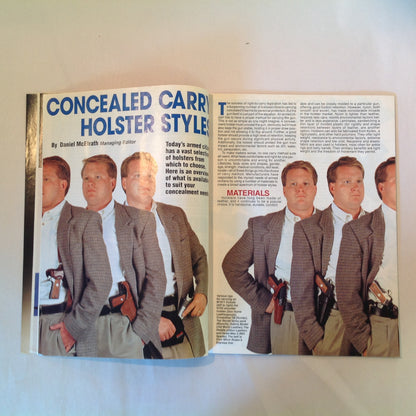Vintage Sep 1999 American Guardian Magazine Versatile Home Defense Shotguns Concealed Carry Holtsters .22 Rimfire NRA Prop