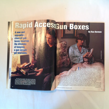 Vintage Sep 1999 American Guardian Magazine Versatile Home Defense Shotguns Concealed Carry Holtsters .22 Rimfire NRA Prop