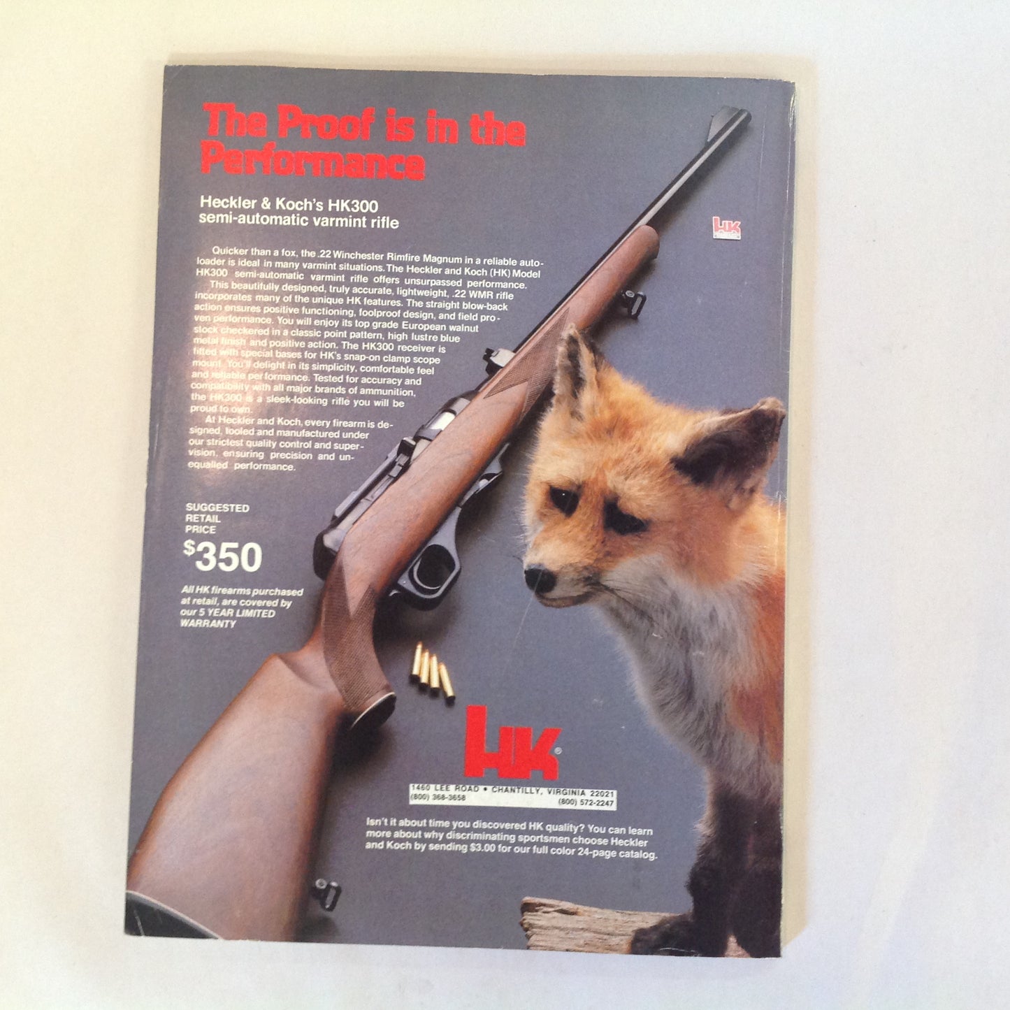 Vintage Apr 1984 Guns & Ammo Magazine At Last! A Left-Hand .45 ACP