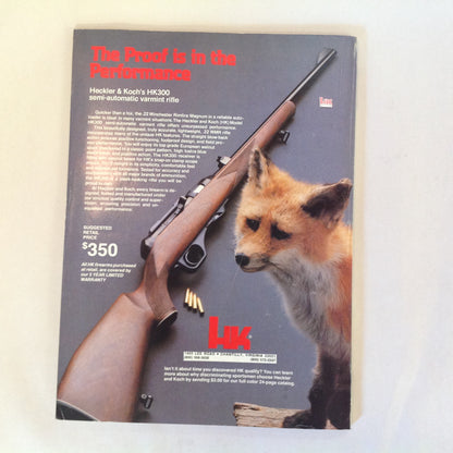 Vintage Apr 1984 Guns & Ammo Magazine At Last! A Left-Hand .45 ACP