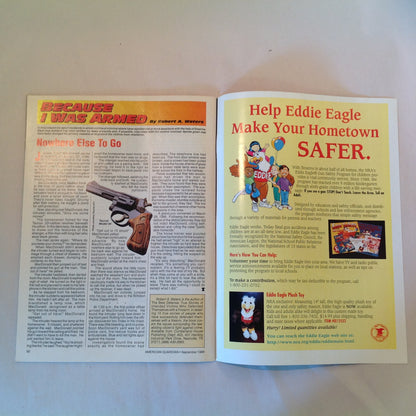 Vintage Sep 1999 American Guardian Magazine Versatile Home Defense Shotguns Concealed Carry Holtsters .22 Rimfire NRA Prop