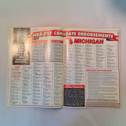 Vintage Nov/Dec 1998 American Rifleman Magazine It Can Happen Here Unless You VOTE! NRA Prop
