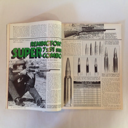 Vintage Jul 1980 Guns & Ammo Magazine Exclusive: Gas-Operated .45 ACP Pistol/Carbine