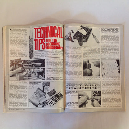 Vintage Jul 1980 Guns & Ammo Magazine Exclusive: Gas-Operated .45 ACP Pistol/Carbine