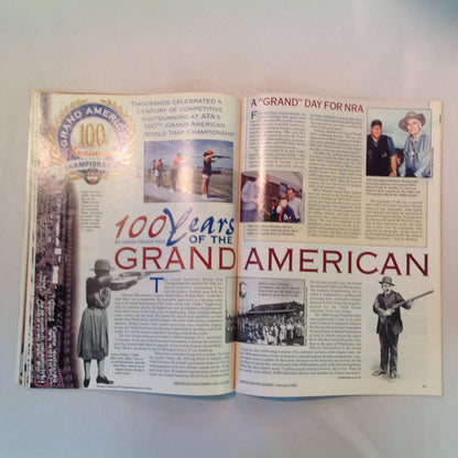 Vintage Jan 2000 American Rifleman Magazine Ruger 21st Century Big Bore Arming the 21st Century Soldier Shooting Positions 100 Years of Grand American