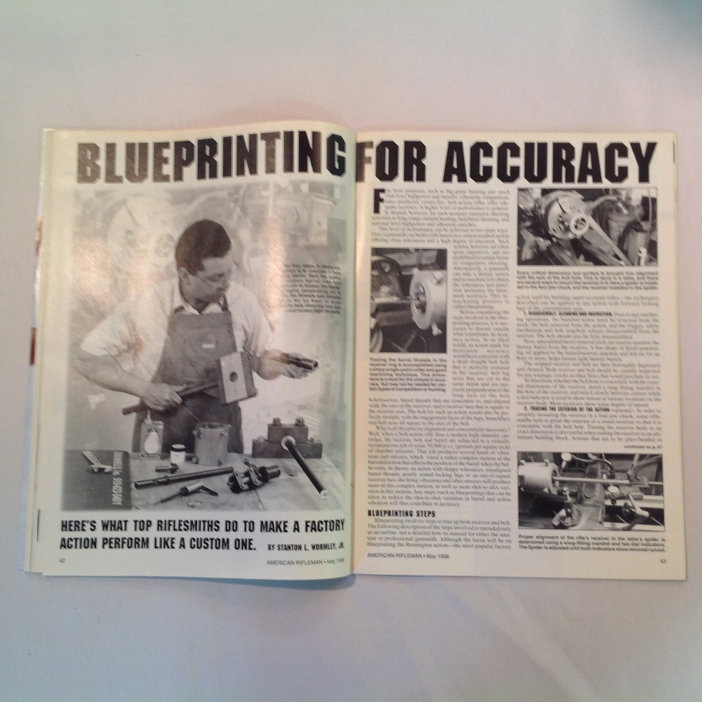 Vintage May 1998 American Rifleman Magazine New Guns '98