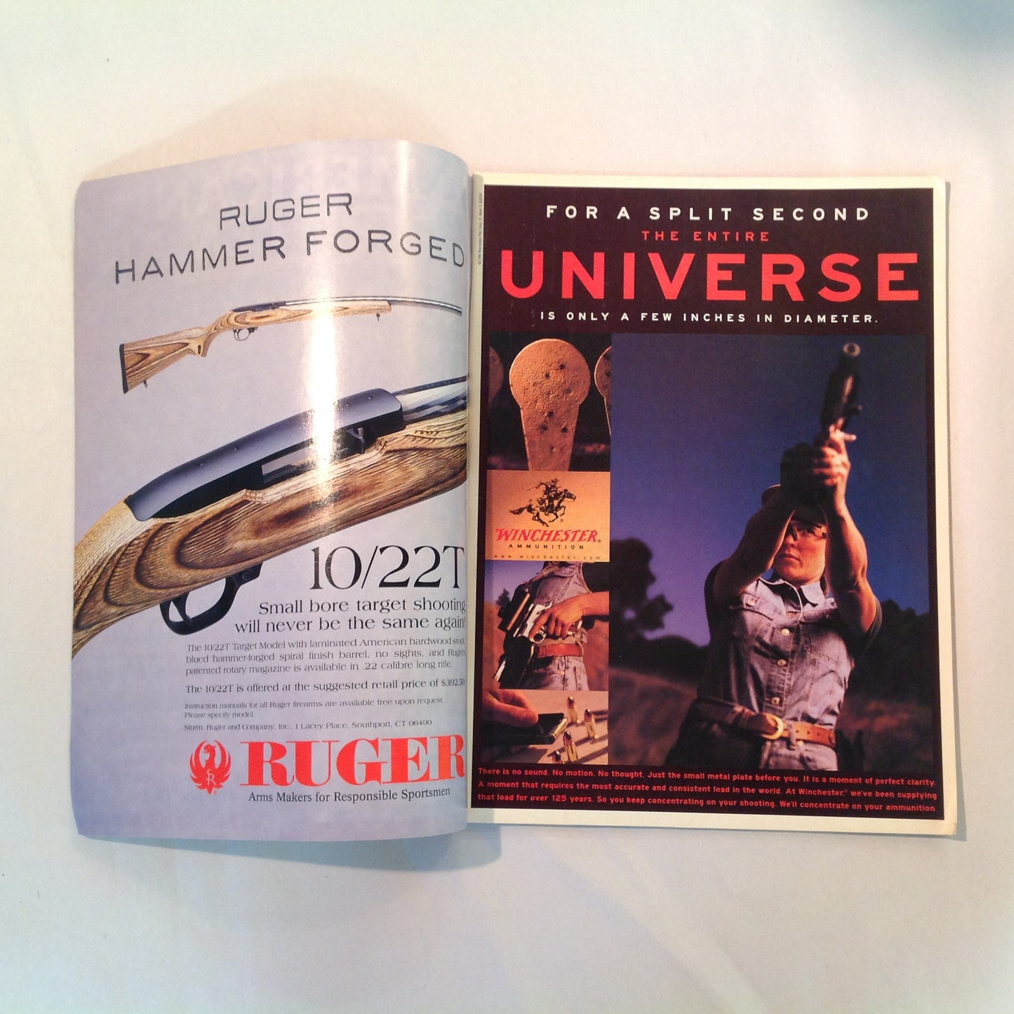Vintage Sep 1996 American Rifleman Magazine Really Big Bores! Choose the Right Carry Holster Mystery M9 Beretta