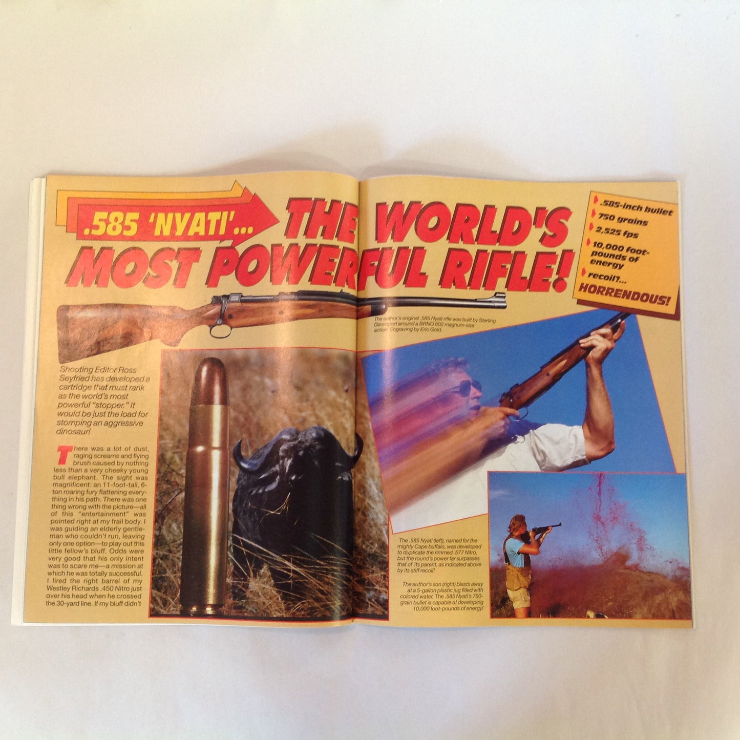 Vintage Dec 1991 Guns & Ammo Magazine Is the 9mm Dead?