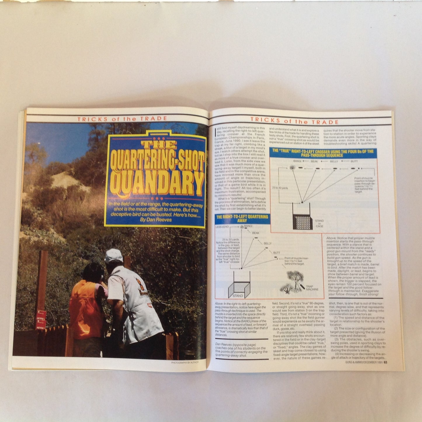 Vintage Dec 1991 Guns & Ammo Magazine Is the 9mm Dead?