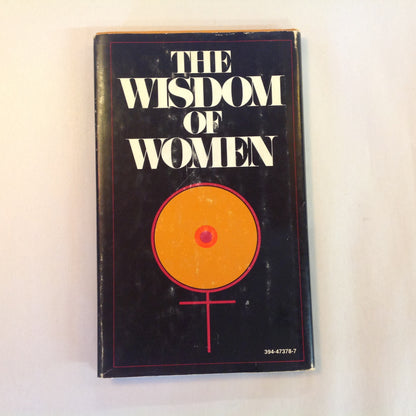 Vintage 1971 Hardcover Gift Book The Wisdom of Women Canada Jessup