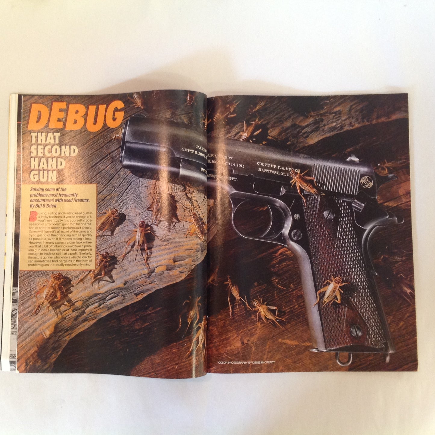 Vintage Jun 1994 Guns & Ammo Magazine S&W's Sigma Top Secret Combat Pistol The Real Story
