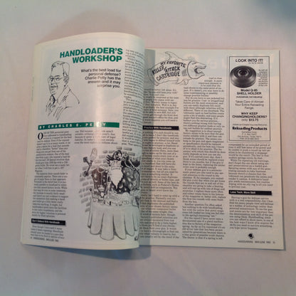 Vintage May/Jun 1992 Hand Gunning Magazine Self-Defense Up Close and Personal Civilian Gun Carry? New Defense Guns