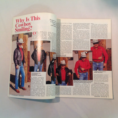 Vintage May/Jun 1992 Hand Gunning Magazine Self-Defense Up Close and Personal Civilian Gun Carry? New Defense Guns