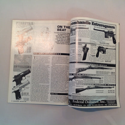 Vintage May/Jun 1992 Hand Gunning Magazine Self-Defense Up Close and Personal Civilian Gun Carry? New Defense Guns