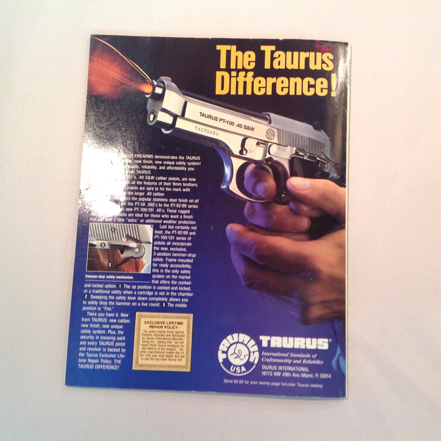 Vintage May/Jun 1992 Hand Gunning Magazine Self-Defense Up Close and Personal Civilian Gun Carry? New Defense Guns