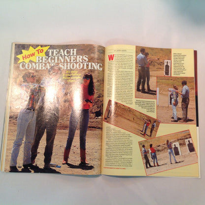 Vintage Oct 1991 Handguns For Sport and Defense Magazine All New & Complete Buyer's Guide Combat Auto Pistols