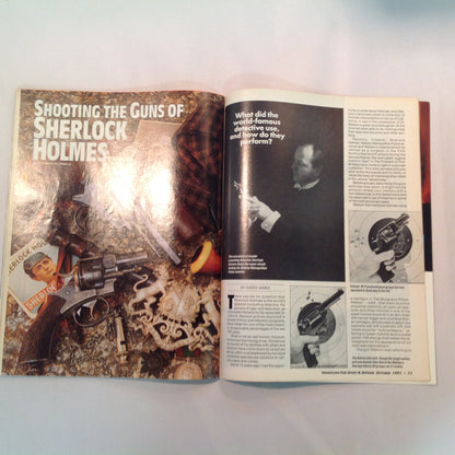 Vintage Oct 1991 Handguns For Sport and Defense Magazine All New & Complete Buyer's Guide Combat Auto Pistols