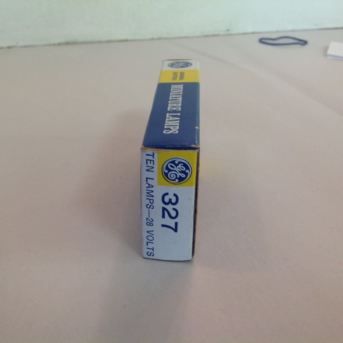 Vintage NOS GE General Electric Miniature Lamps 327 28V 10 Pack Unused in Box