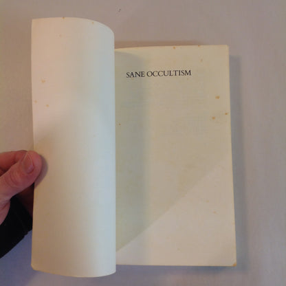 Vintage 1972 Trade Paperback Sane Occultism Dion Fortune First Edition