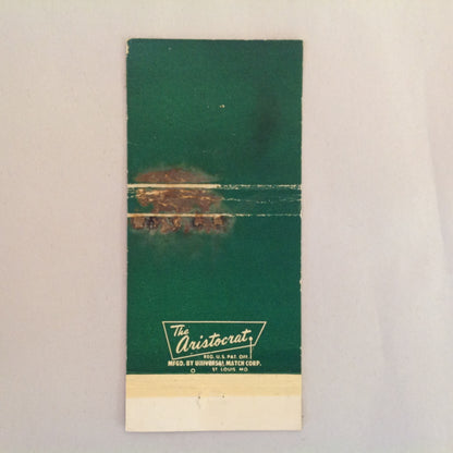 Vintage Matchbook Cover Al Green's Restaurant Grosse Pointe Michigan Jefferson