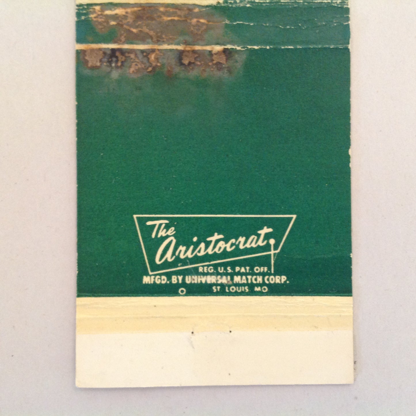 Vintage Matchbook Cover Al Green's Restaurant Grosse Pointe Michigan Jefferson