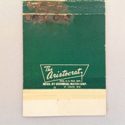 Vintage Matchbook Cover Al Green's Restaurant Grosse Pointe Michigan Jefferson