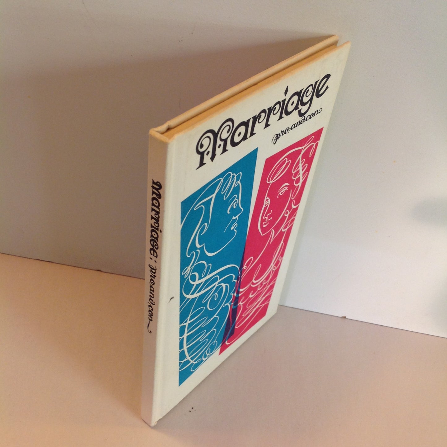 Vintage 1968 Hardcover Gift Book Marriage: Pros and Cons Peter Pauper Press