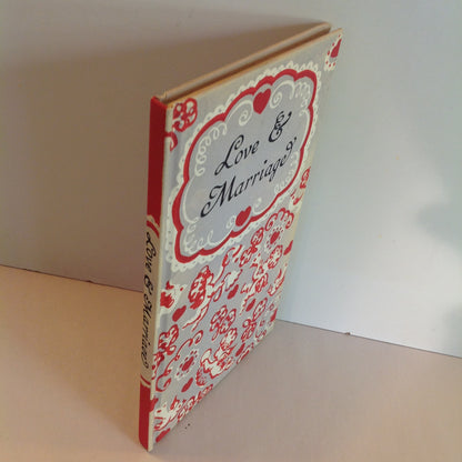 Vintage 1965 Hardcover Gift Book Love & Marriage Peter Pauper Press
