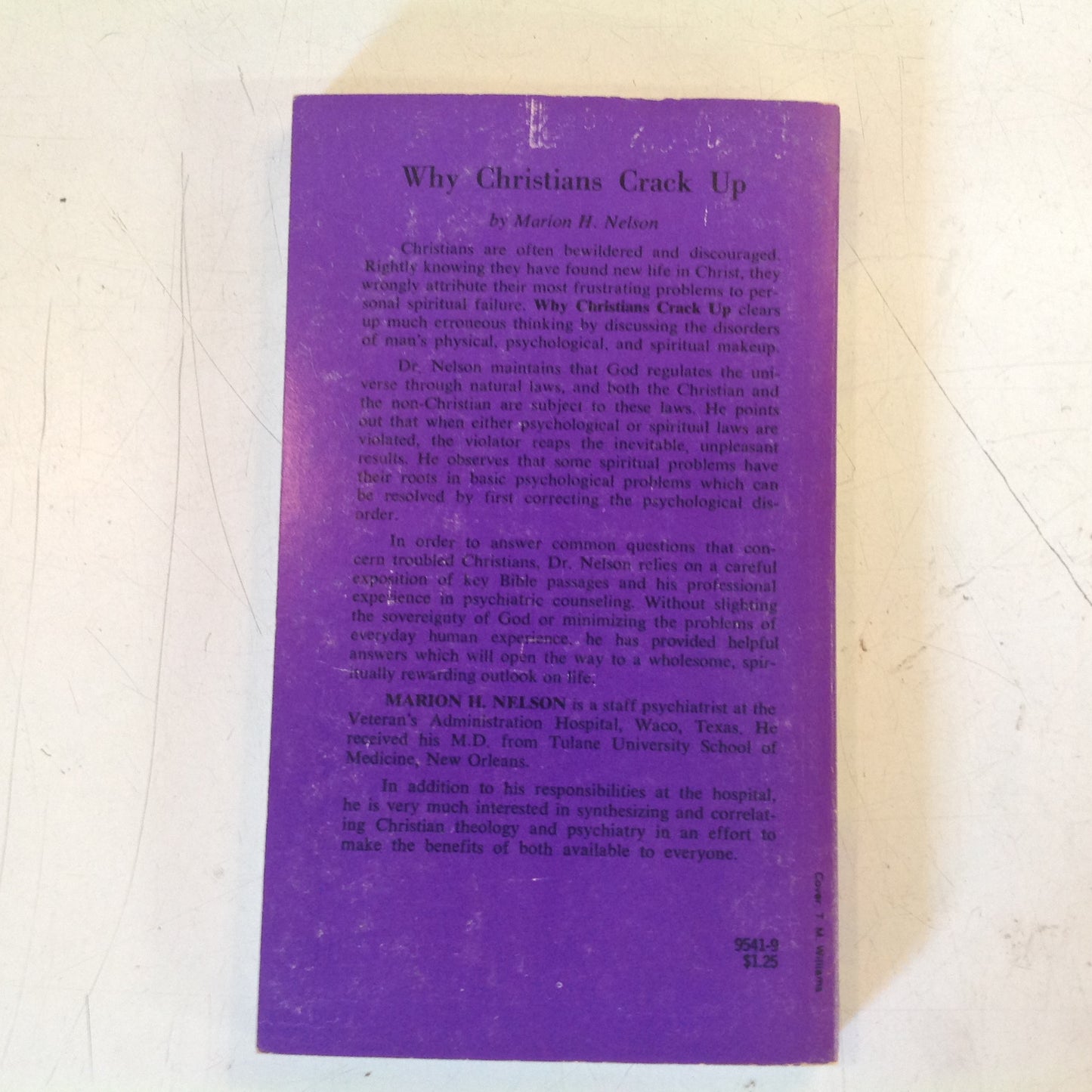 Vintage 1974 Mass Market Paperback Why Christians Crack Up! Marion H Nelson