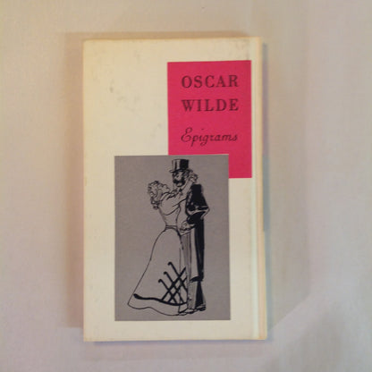 Vintage 1960 Hardcover Gift Book Oscar Wilde: Epigrams Peter Pauper Press