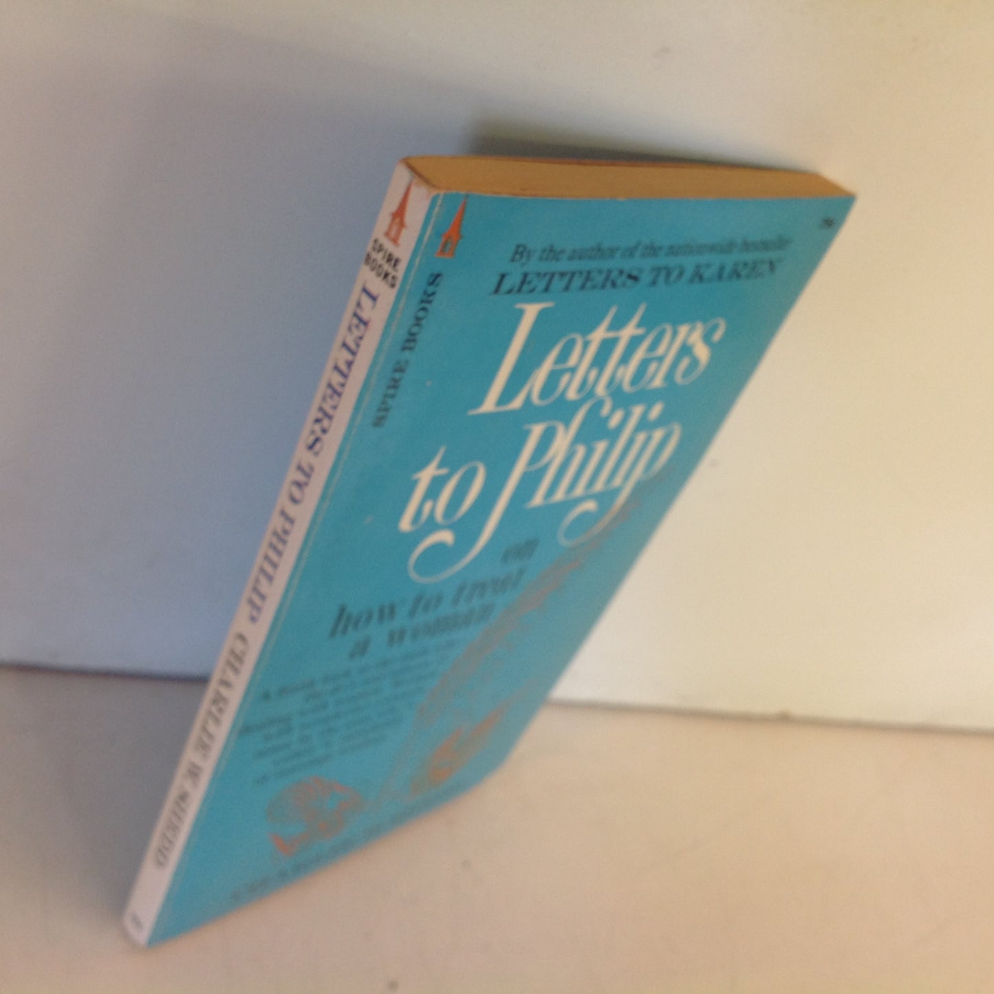 Vintage 1971 Mass Market Paperback Letters to Phillip On How to Treat a Woman Charlie Shedd