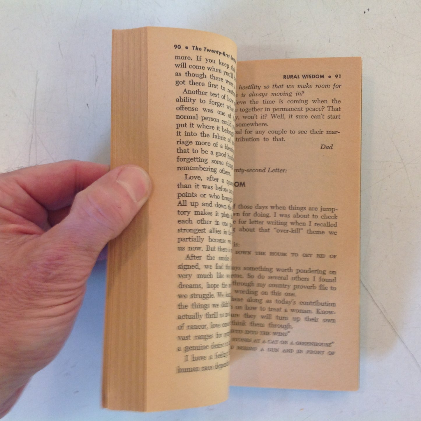 Vintage 1971 Mass Market Paperback Letters to Phillip On How to Treat a Woman Charlie Shedd