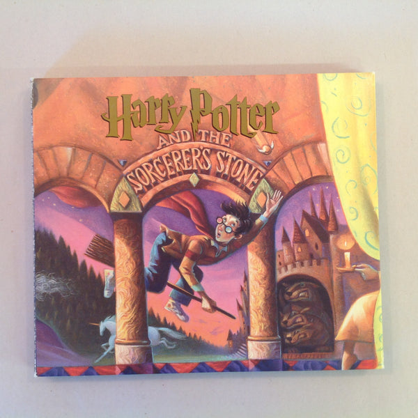 Vintage 1999 Harry Potter and the Sorcerer's Stone Audio Book 7 CD Set