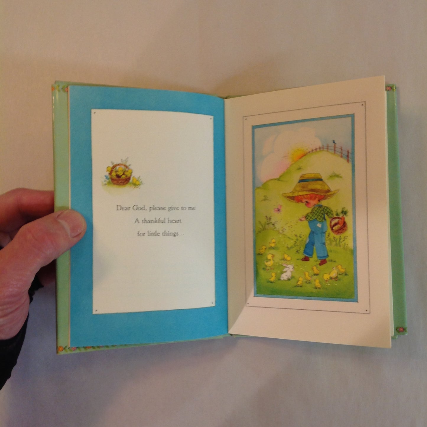 Vintage 1971 Hardcover Gift Book Let Me Love the Little Things Helen Lowrie Marshall