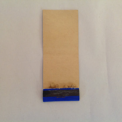 Vintage Matchbook Cover American Airlines Inc AA Eagle Monogram Logo Blue Plane