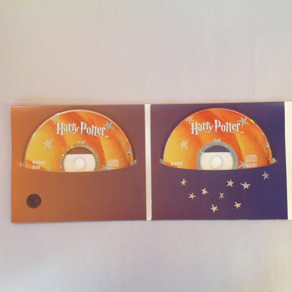 Vintage 1999 Harry Potter and the Sorcerer's Stone Audio Book 7 CD Set