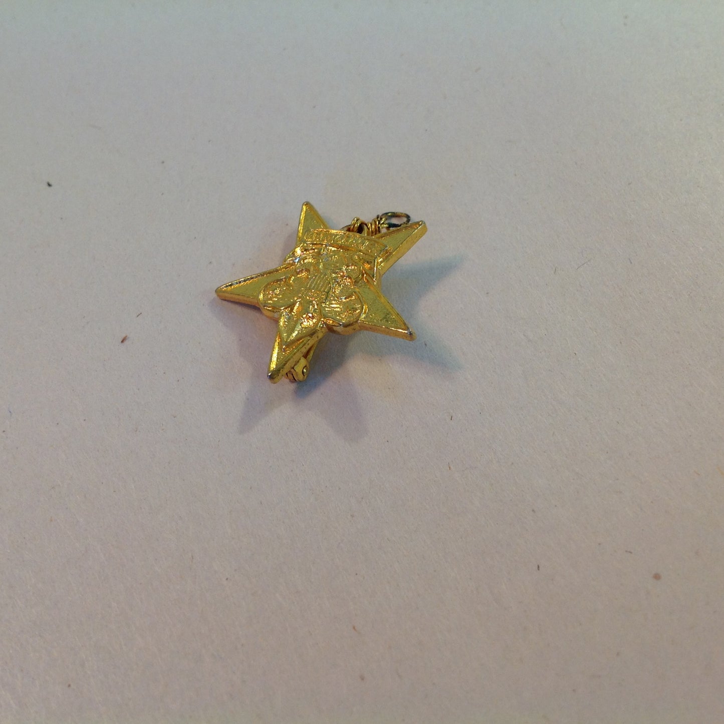 Vintage Boy Scouts of America Large Star Scout Emblem Pin