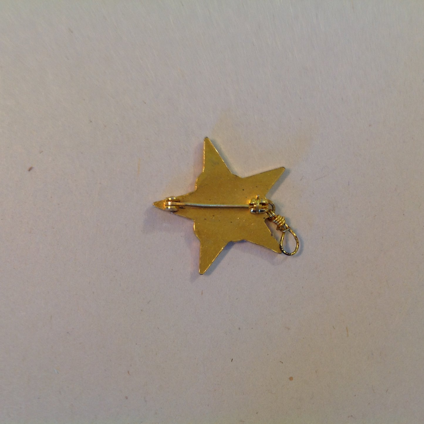 Vintage Boy Scouts of America Large Star Scout Emblem Pin