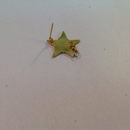 Vintage Boy Scouts of America Large Star Scout Emblem Pin