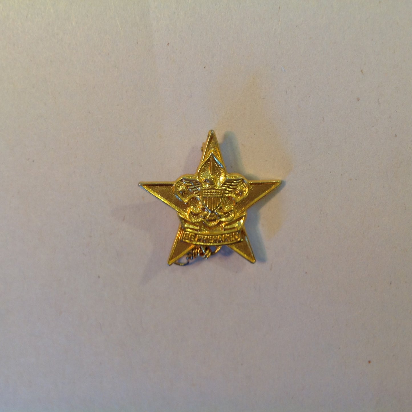 Vintage Boy Scouts of America Large Star Scout Emblem Pin