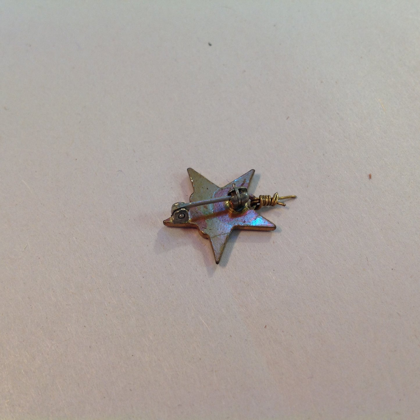 Vintage Boy Scouts of America Small Star Scout Emblem Pin