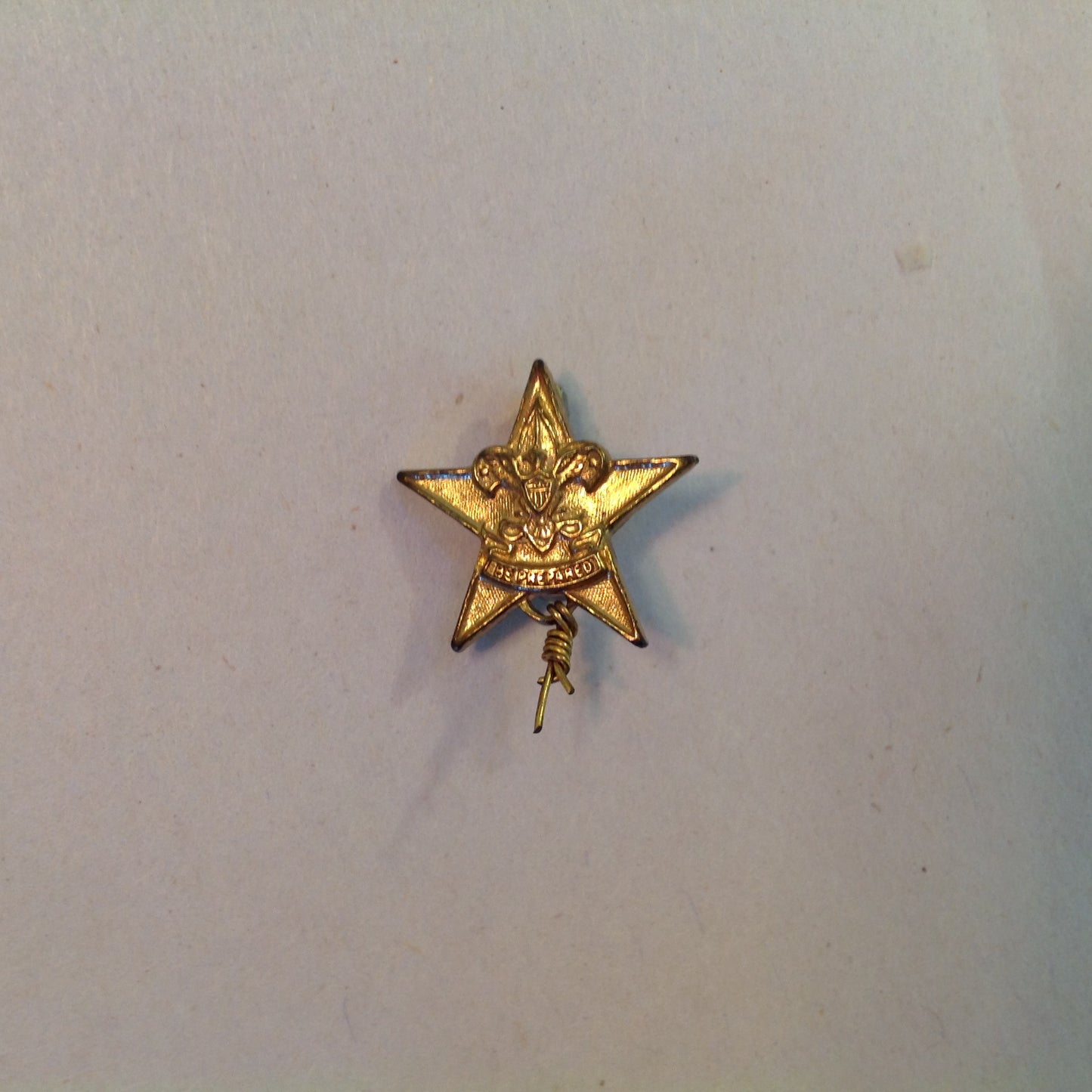 Vintage Boy Scouts of America Small Star Scout Emblem Pin