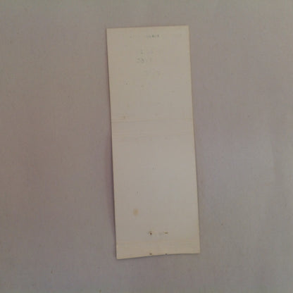 Vintage Matchbook Cover The Nau's Sno-White Dining Room Grand River Detroit Michigan