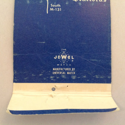 Vintage Matchbook Cover The Pier Stafford's Lodging Dining Catering Petoskey MI
