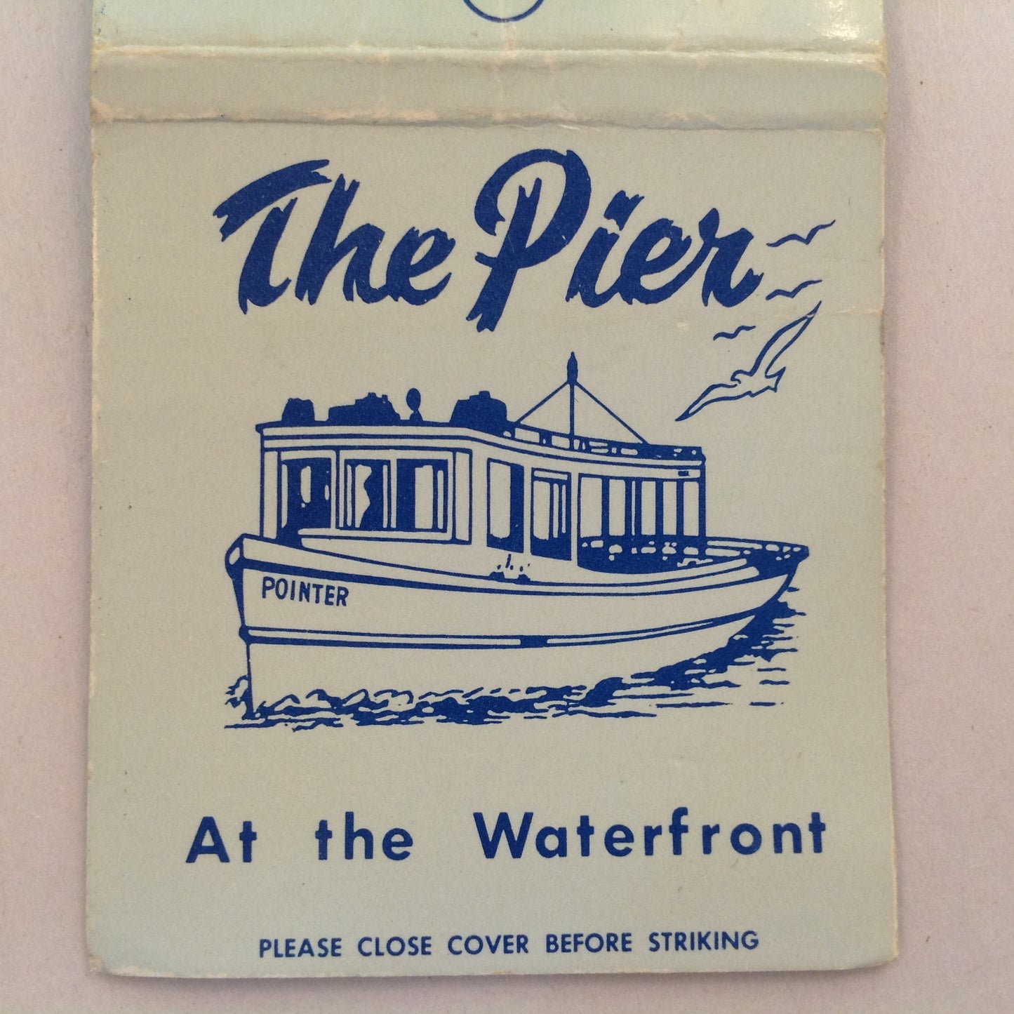 Vintage Matchbook Cover The Pier Stafford's Lodging Dining Catering Petoskey MI