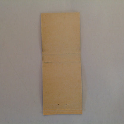 Vintage Matchbook Cover Mackinaw City Michigan Kenville's Cafe Railroad Pier Welcome