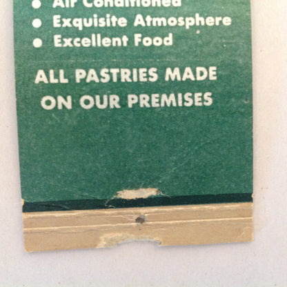Vintage Matchbook Cover Francois Fireplace Grosse Pointe Institution Mack Avenue MI