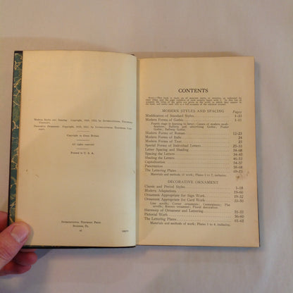 Vintage 1930 Textbook Modern Styles--Decorative Arrangement  E L Koller