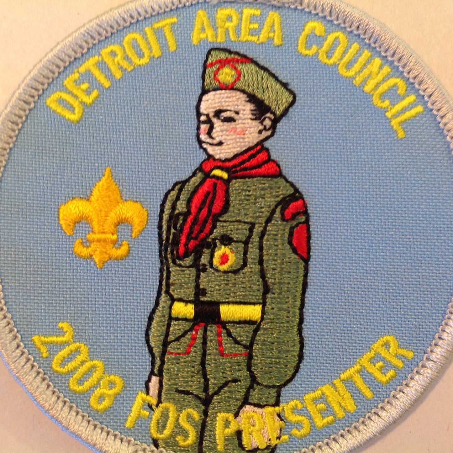 2008 Boy Scouts of America BSA Friend of Scouting Presenter Detroit Area Council