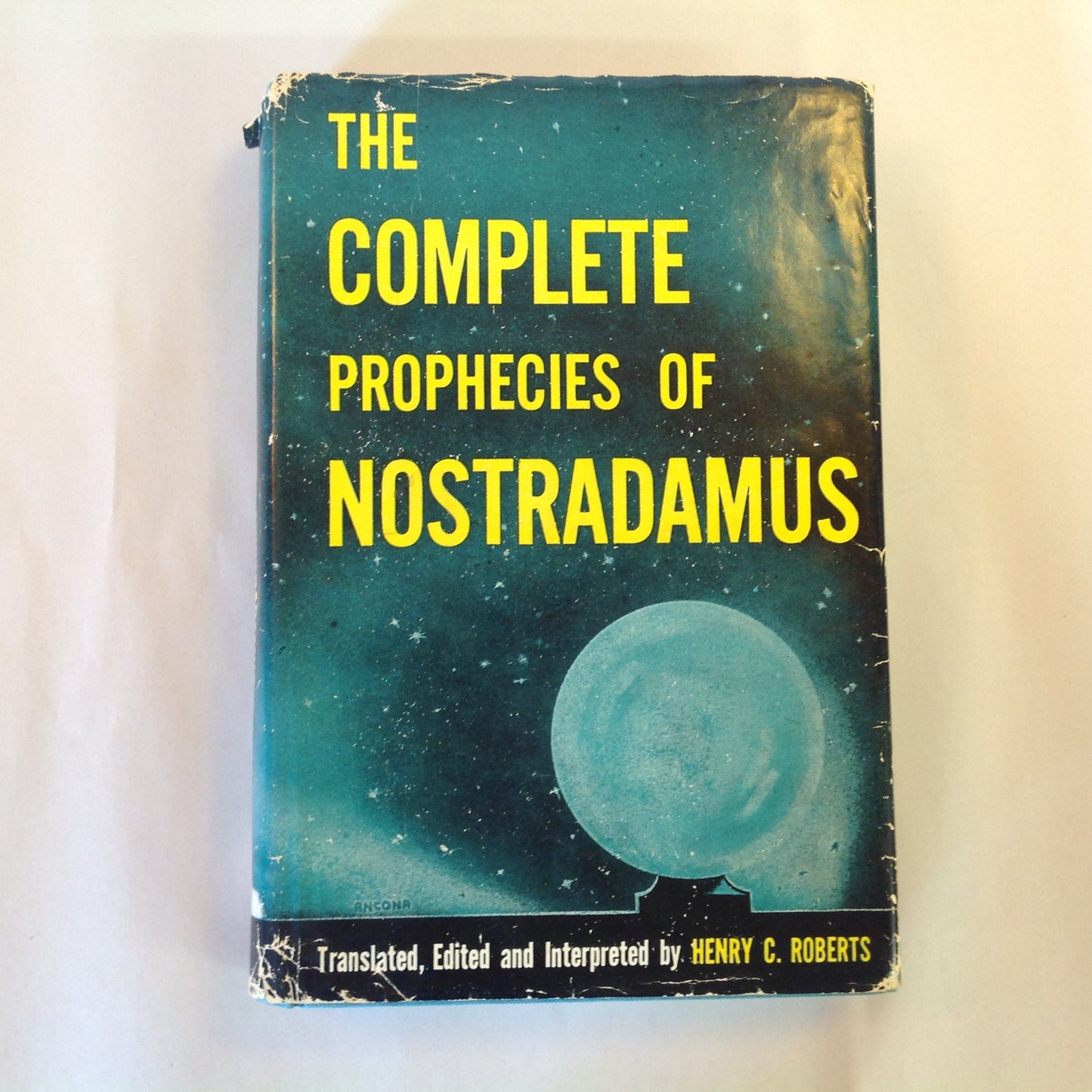 Vintage 1978 Hardcover The Complete Prophecies of Nostradamus Henry C. Roberts, Ed.